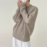 Casual Comfort Luxury Light Knit Pullover Sweater
