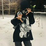 Knitted Jacquard Scarf