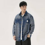 Heavy Stone Workwear Wash Denim Jacket