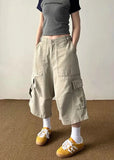Y2K 90s Style Oversized Cargo Jorts