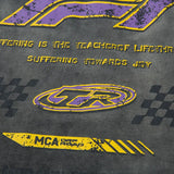 F1 Grunge Insulated Graphic Printed Tie Race T-Shirt