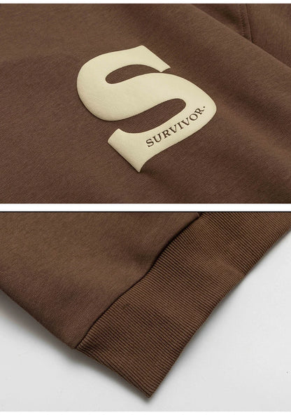 S Foaming Print Sweatshirt