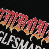 Y2K Flame Fake Two Piece Graphic Long Sleeve T-Shirt