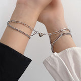 Magnetic Stainless Couple Bracelets