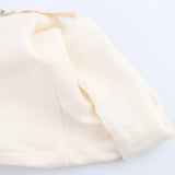 Insulated Linen Blend Zipper Windbreaker Jacket
