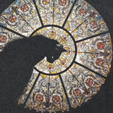 Loose Stained Glass Cat T-shirt
