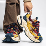 Versatile Thick Sole Height Increasing Sneakers