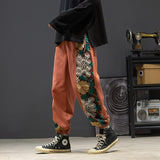 Flower Embroidery Sweatpants