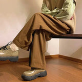 Old Money Style Basic Daily Pants
