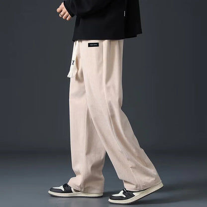 Corduroy Wide Leg Pants with Pants