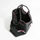 Coquette Soft Core Cute Bow Handbag