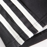 Side Stripe Loose Sports Shorts