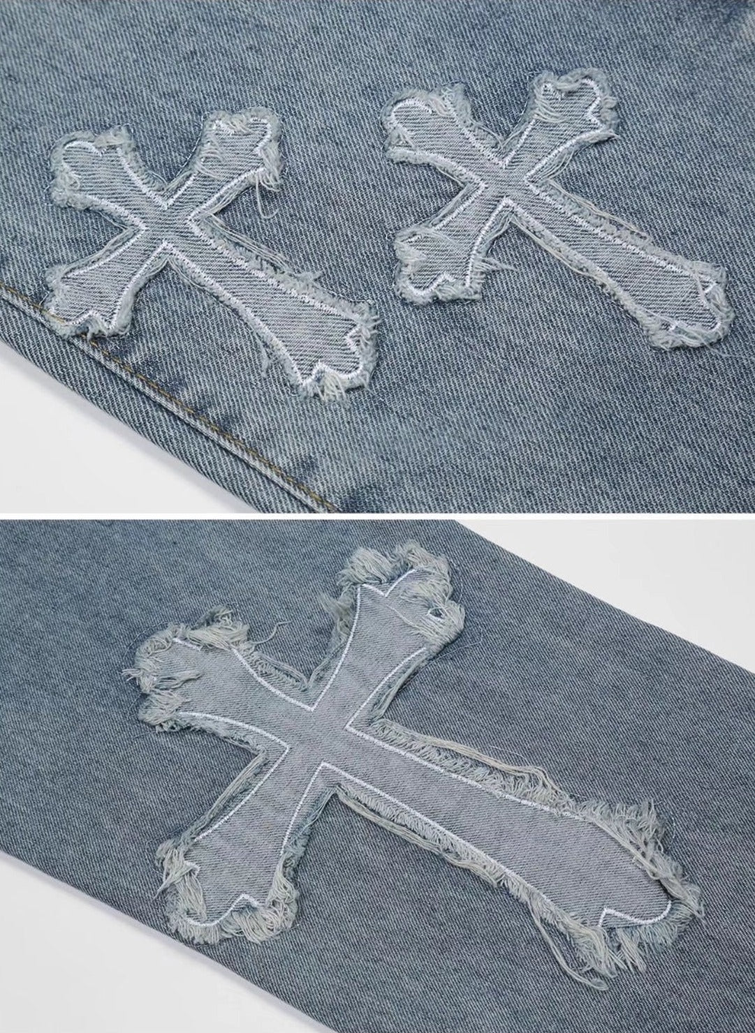 Cross Baggy Jeans
