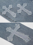 Cross Baggy Jeans