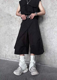 High Quality Solid Color Pockets Jorts