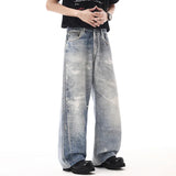 Raw Hem Realness Personalized Washed Straight Jeans