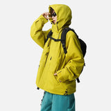 Stylish Pockets Hooded Mountaineering Windbreaker Jacket