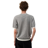 Streetwear Contrast Color Short Sleeve Casual T-Shirt