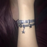 Y2K Star Titanium Steel Bracelet