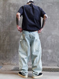 Warm Baggy Hip Hop Wide Leg Denim Jeans