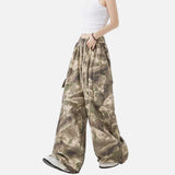 Y2K Camouflage Cargo Casual Wide Leg Pants