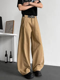 Y2K Cool Khaki Patchwork Cyber Jeans