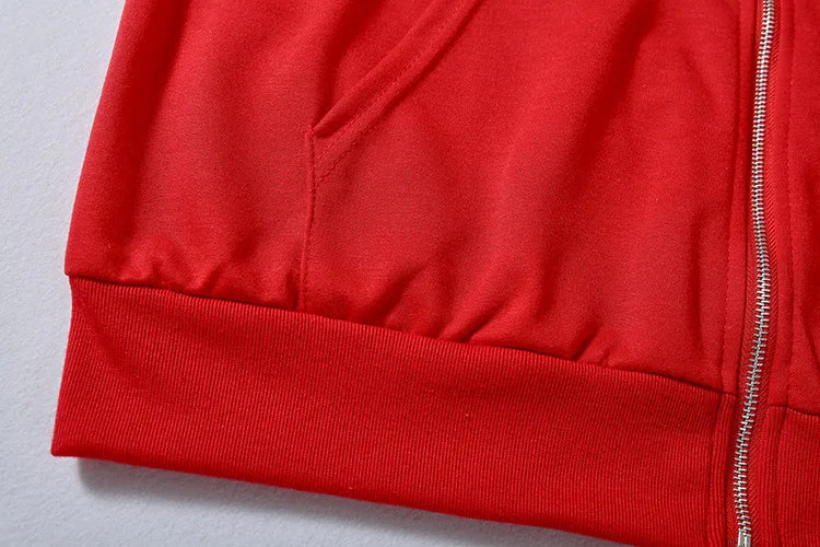 Y2K Bone Chill Zip-Up Hoodie