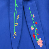 Embroidered Art Patch Casual Jacket