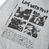 Insulated Bear Letter Print Hip Hop Hoodie