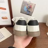 Stylish Embroidered Lace-Up Jogging Sneaker