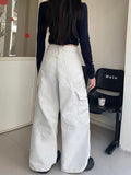 Women's Modern Wide-Leg Cargo Pants