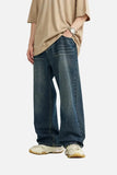 Washed Vintage Loose Jeans