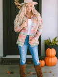 Women Vintage Aztec Print Boho Jacket