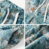 Daisy Flower Loose Shorts