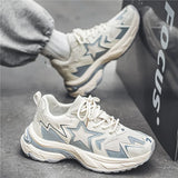Vintage Stars Platform Sneakers