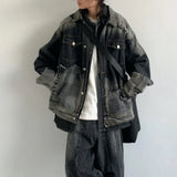 High-Quality Vintage Washed Denim Jacket