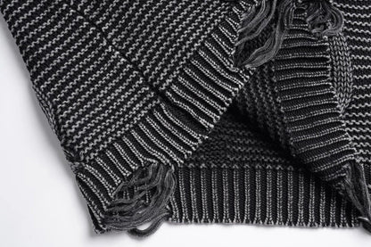 Twisted Cable Knit Sweater