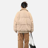 Premium Stand Collar Oversized Puffer Jacket