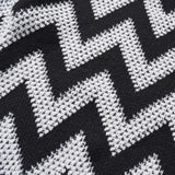 Streetwear Diamond Argyle Striped Knitted Sweater
