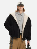 Sherpa-Lined Zip-Up Jacket