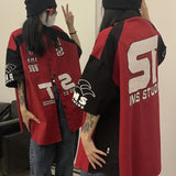 Women Vintage American Style Motorcycle Shirt