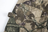 Camouflage Print Multi-Pocket Flared Carpenter Pants