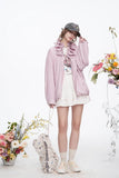 Sweet Ruffles Collar Casual Loose Jacket