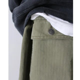 Distressed Vintage Denim Overalls Jeans