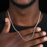 Men Stainless Steel Cuban Chain Necklace