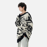 Winter Flexible Geometric Pattern Sweater