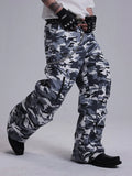 Lightweight Retro Camouflage Zipper Cargo Pants