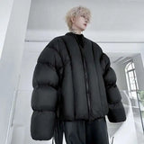 Men Thickened Cotton Padded Winter Jacket