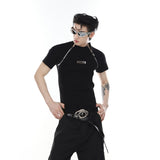 Y2K Slim Fitting Knitted T-shirt