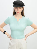 Women Casual Retro Summer Slim Fit T-Shirt